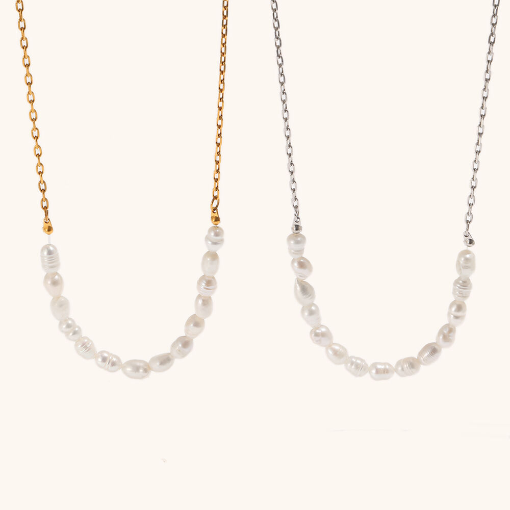 Freshwater Pearl Chain Necklace