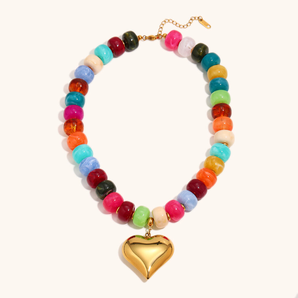 heart  water drop zircon tennis chain bracelets-5