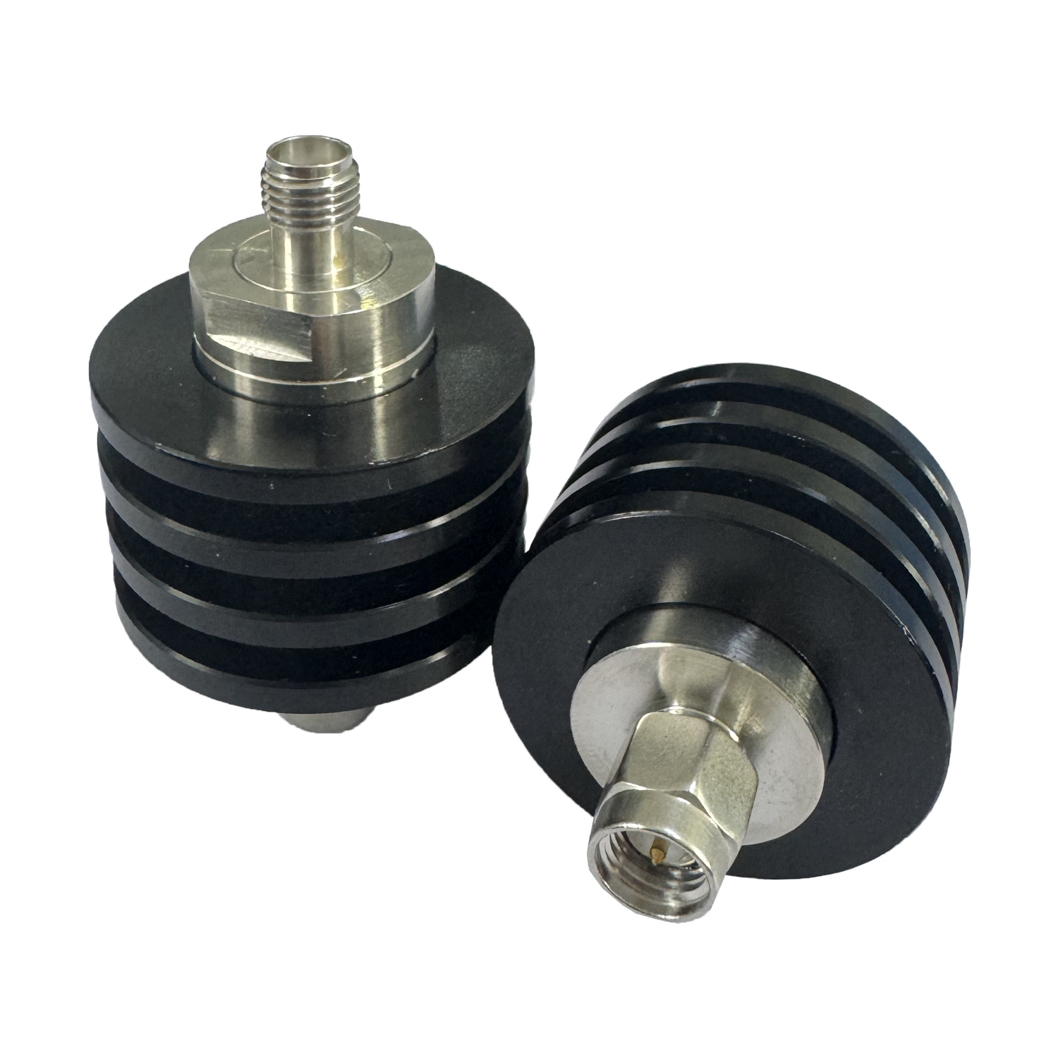 แอตเทนูเอเตอร์แบบ SMA-JK กำลัง 10 วัตต์ ความถี่สูงสุด 6 GHz ขั้วต่อชาย SMA และขั้วต่อหญิง SMA สำหรับสัญญาณ RF ค่าลดทอน 10 dB