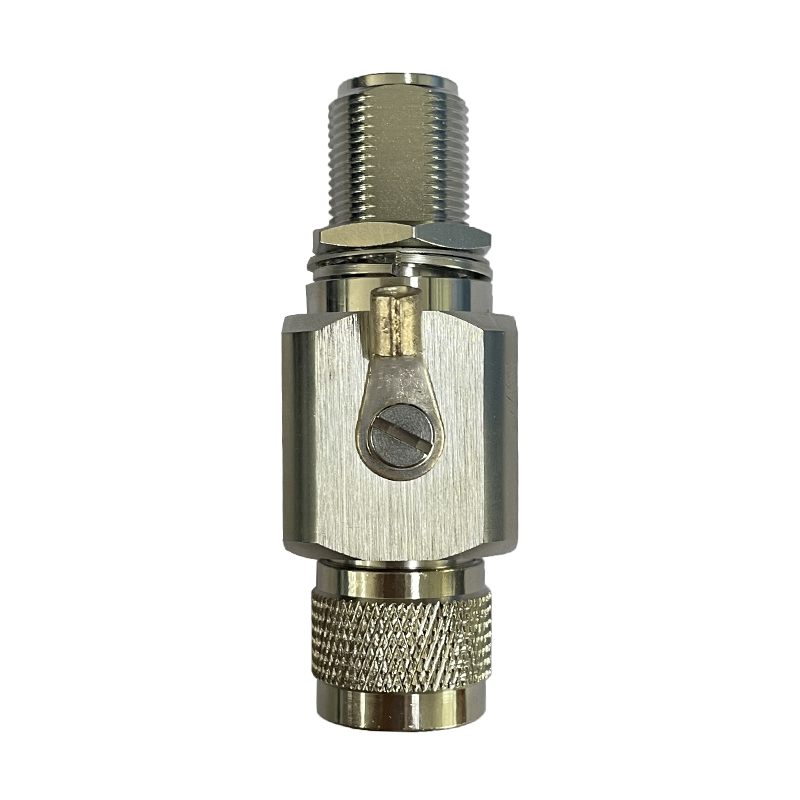N-JK RF lightning arrester N Male to N female lightning arrester with edge