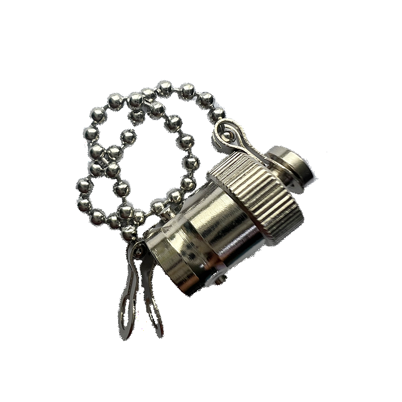 bnc female dust cap with chain