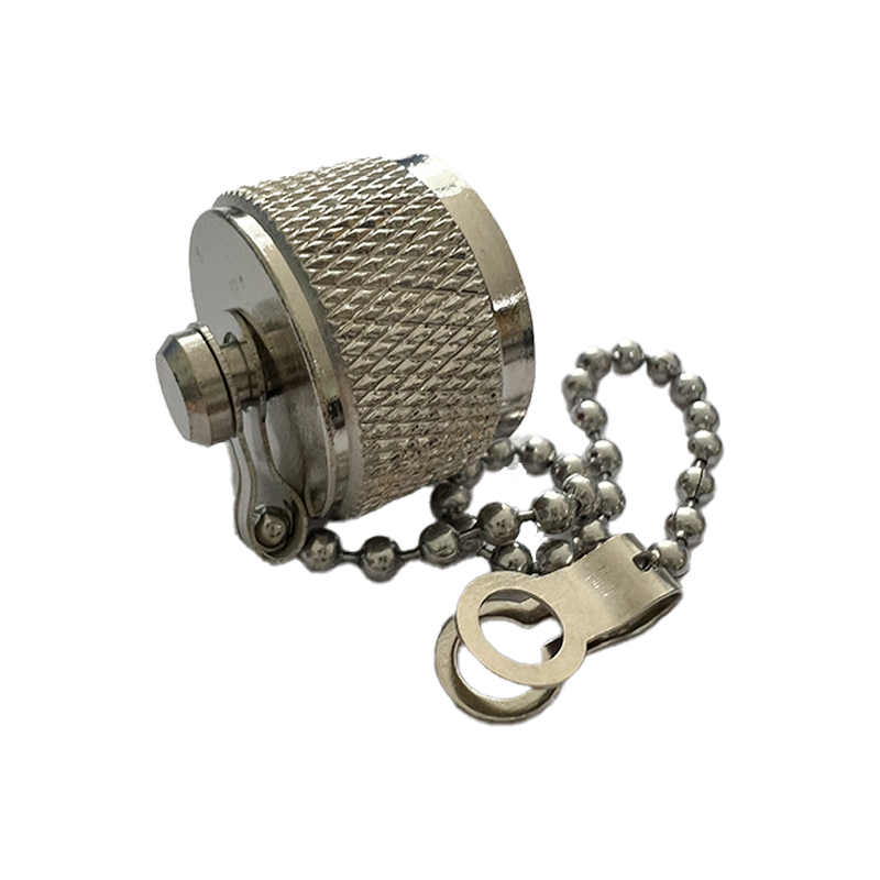 N male dust cap with chian internal thread