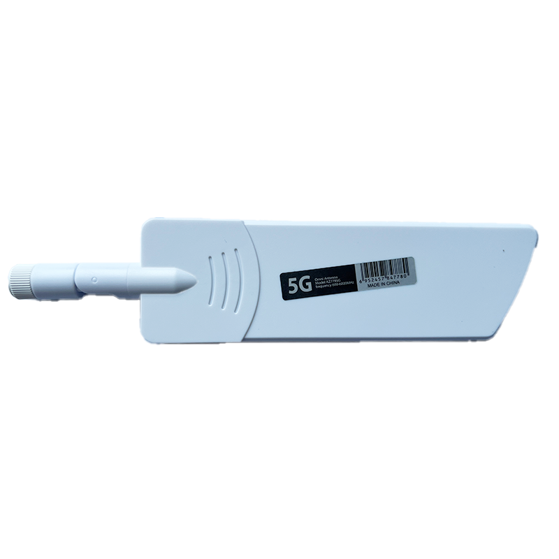 High gain folded rubber rod antenna
