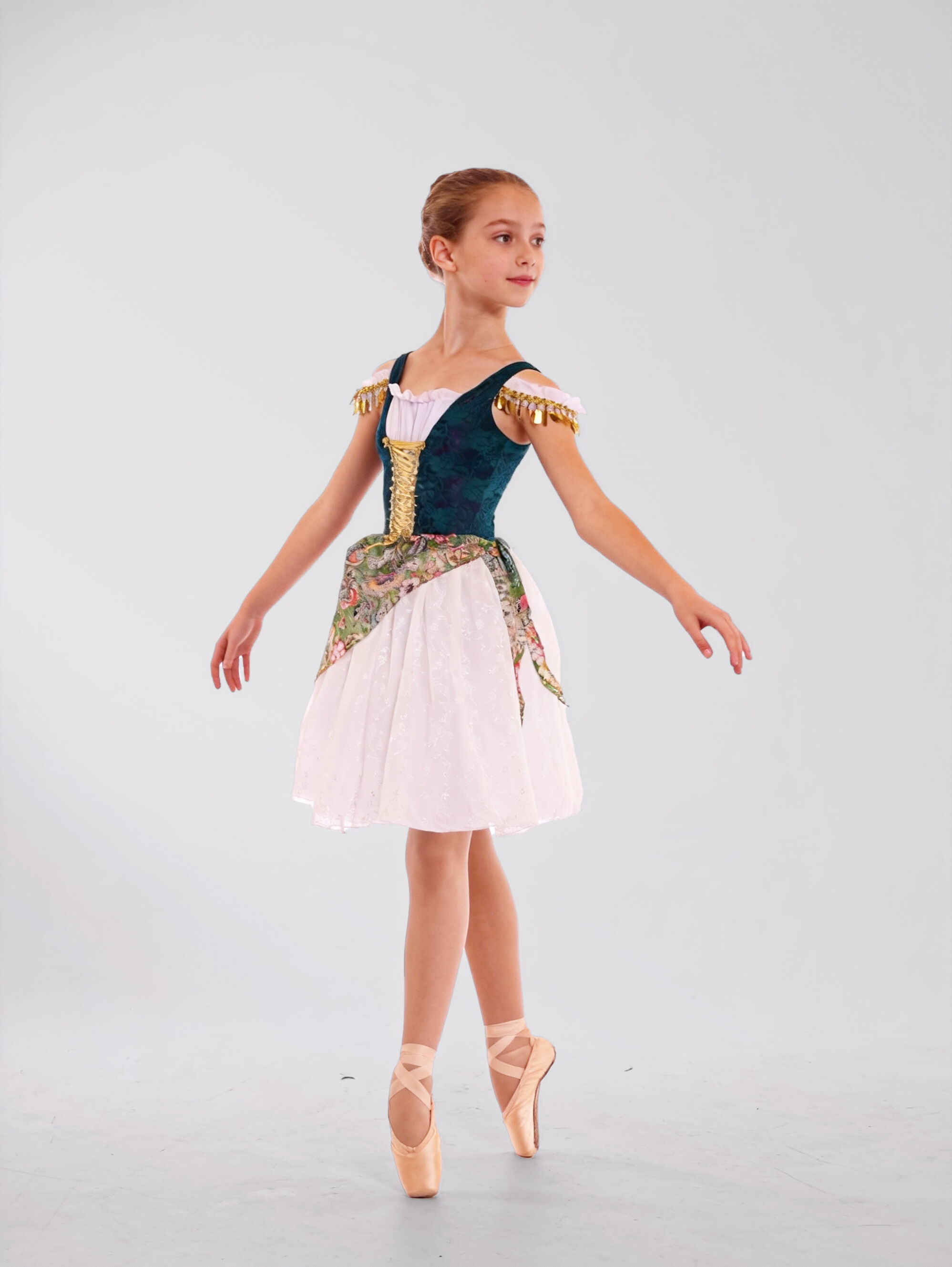 Premium Ballet Wear With Mesh for Dancers