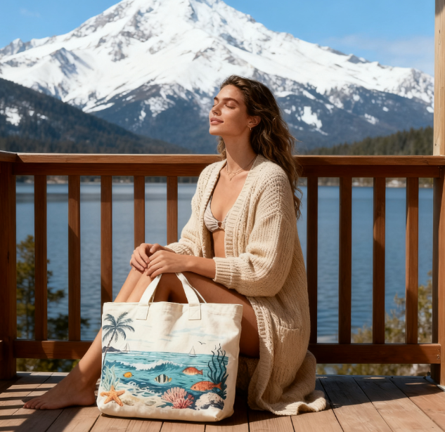 Design Inspiration, Usage Scenarios, and Advantages of the Coastal Canvas Tote Bag