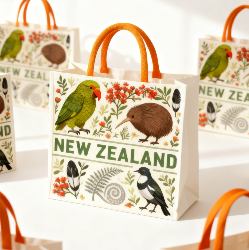 Reusable Customize Multi-pattern full print canvas shopping tote bag gift packing tote bag