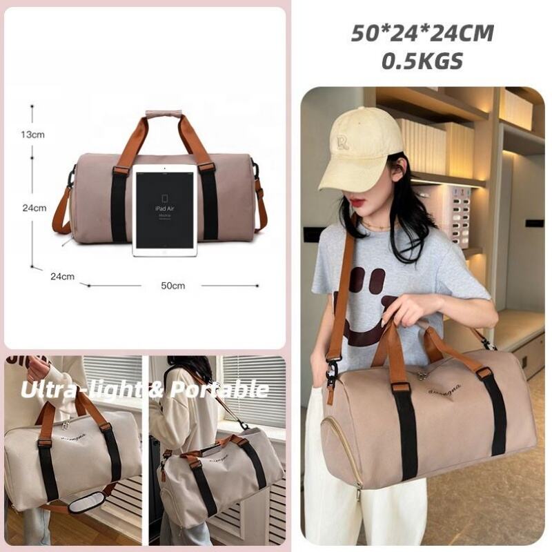 Large Capacity Waterproof Dry Wet Separation Oxford Fixed Straps Yoga ...