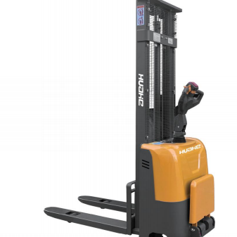 Station-operated Electric Pallet Stacking Truck