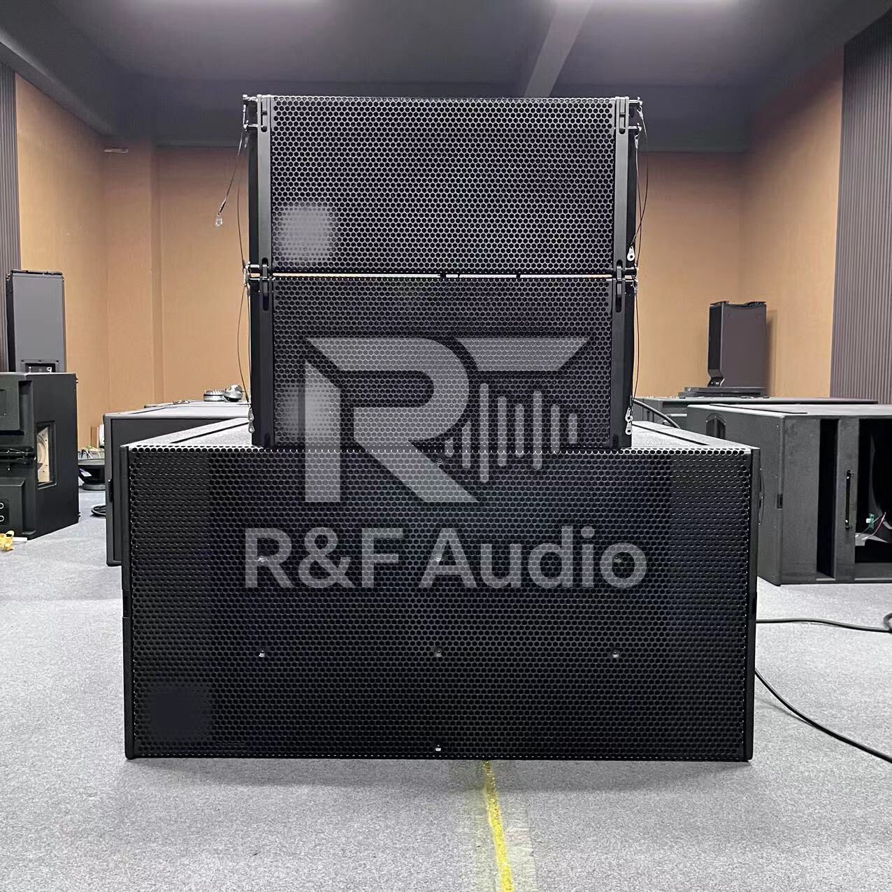 V8 Dual 10 Inch 3 Ways Passive Line Array Speaker Outdoor Indoor pa Sound System Stage V8 Audio Line Array