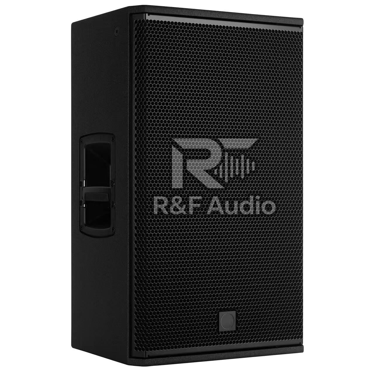 بلندگوی حرفه‌ای دو راهه فعال NX 945-A با درایور ۱۵ اینچی تیتانیومی، چوبی، قابل حمل و مناسب برای تورهای حرفه‌ای، با سیستم صوتی ۲۱۰۰ وات حداکثر