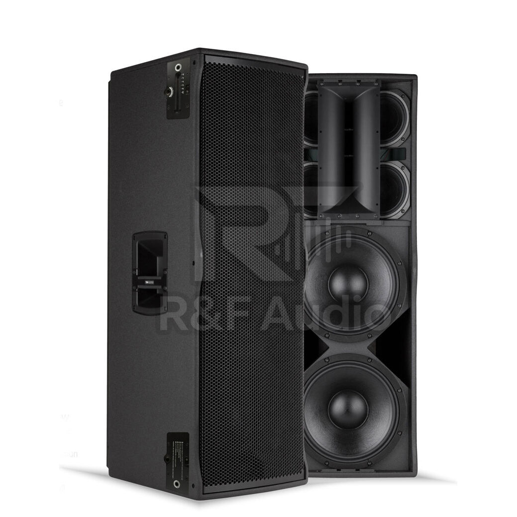 TTL 6-A Active Three-way Line Array Module Dual 12 Inch Indoor Outdoor Theater Stadium Sound System Powered Column Speakers
