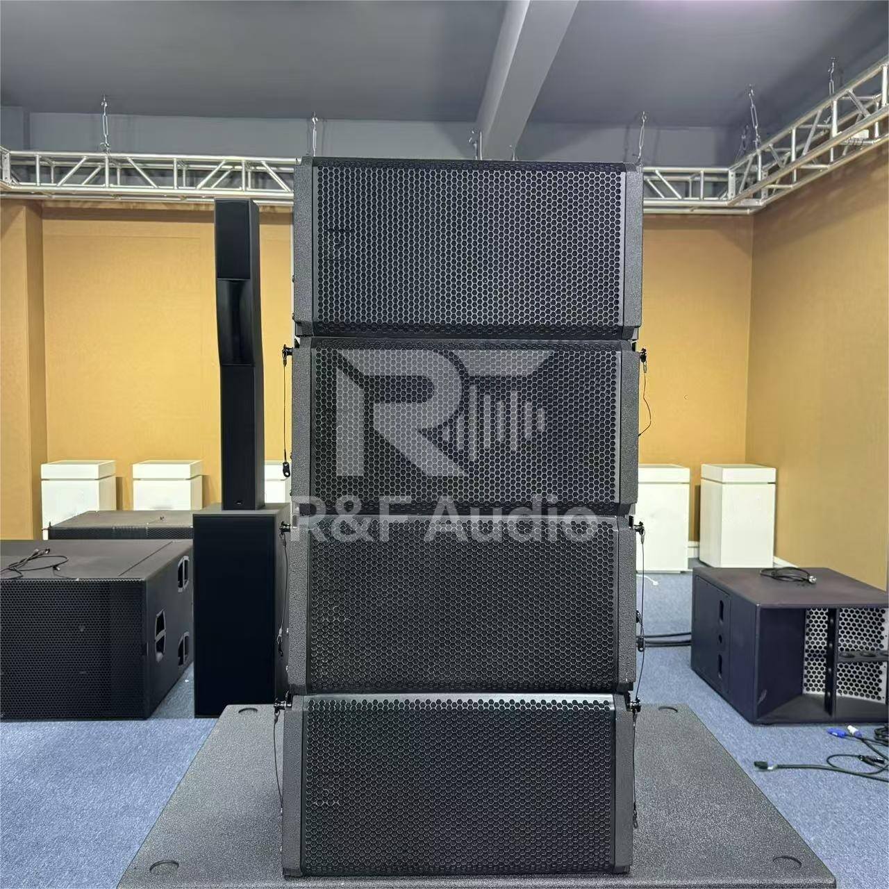 HDL 28-A Passive/active Double 8 Inch Powered Sound System Hdl 28a Line Array Speakers Professional Dj Stage Audio