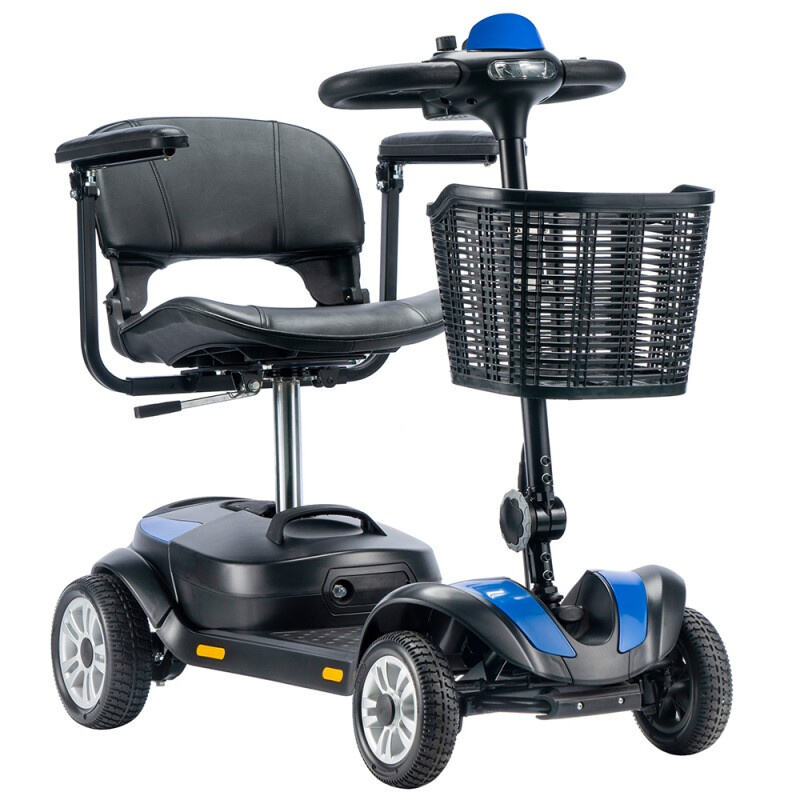 Folding Lead Acid Mobility Scooter with 24V 12AH Battery