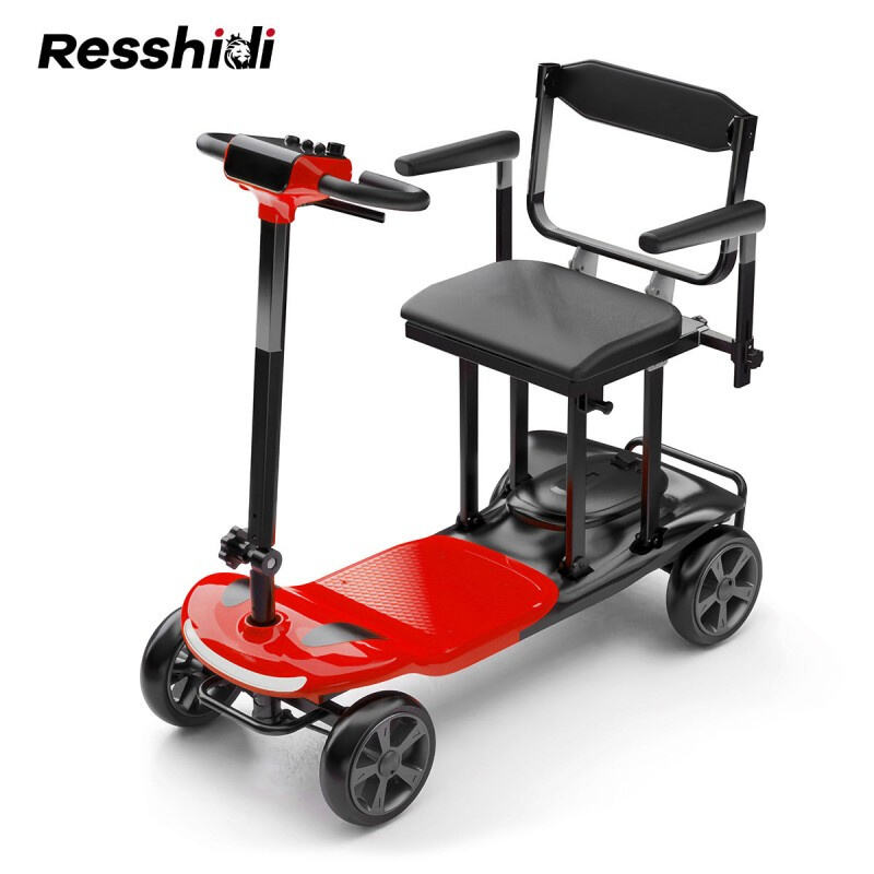 Aluminum Alloy Semi-Fold 24V Lightweight Mobility Scooter