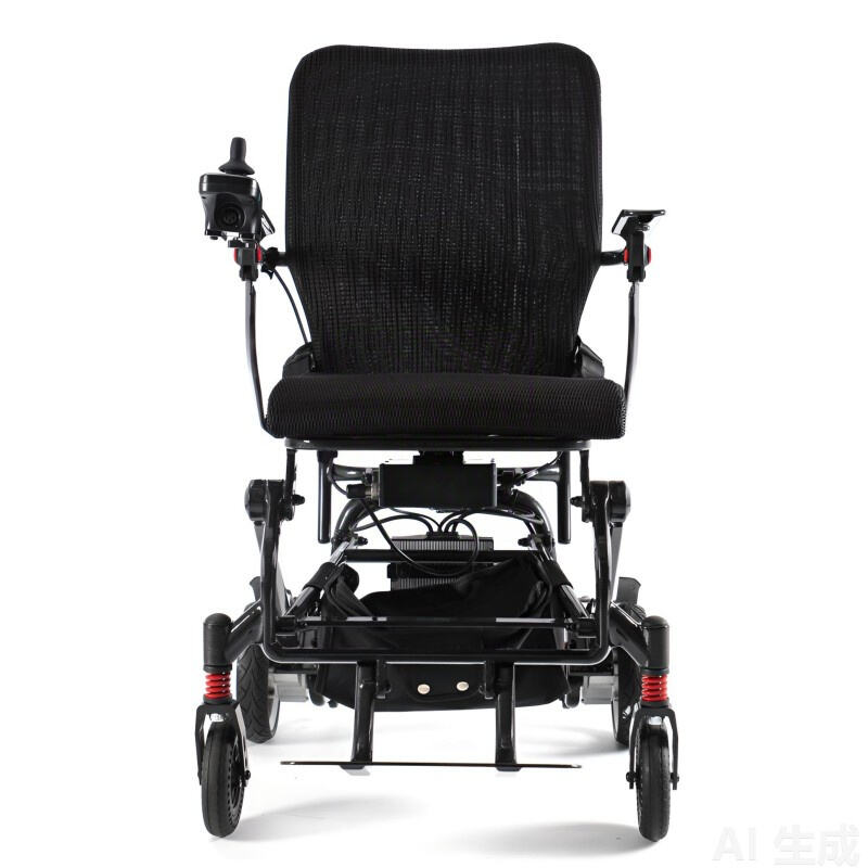 Przenośny wózek inwalidzki elektryczny z włókna węglowego do samochodu