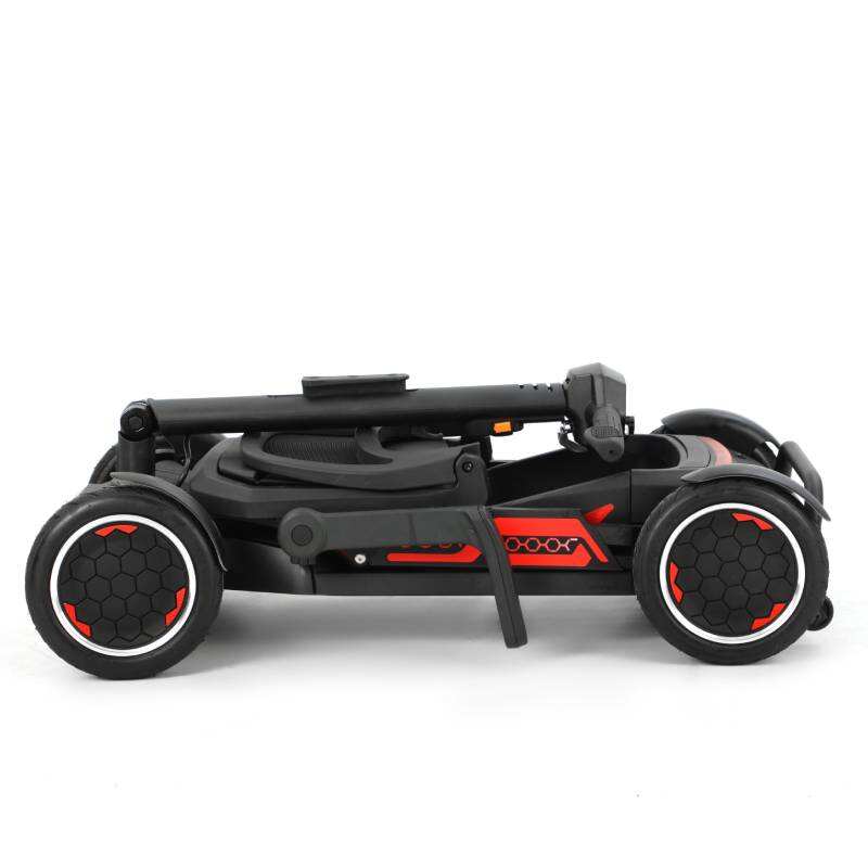 Multi-Function Smart Scooter with LED Lights& Storage Basket