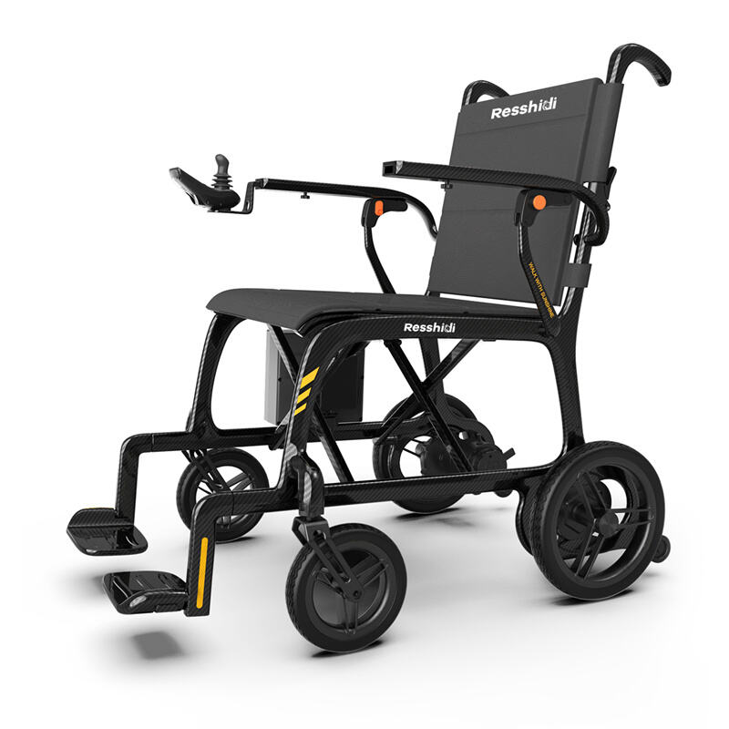 Luxury Lightweight Lithium Battery Carbon Fiber Electric Wheelchair