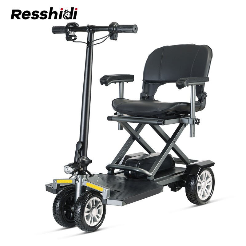 Heavy-Duty Semi-Folding Mobility Scooter with 9.5″ Rear Wheel