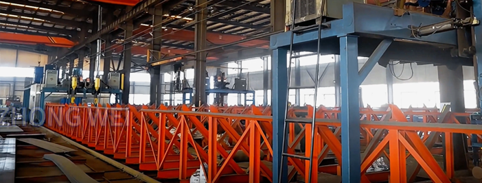 Velkoobjemová výroba ocelových konstrukcí