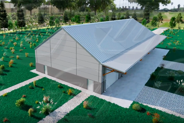 Ocelové budovy za nízkou cenu