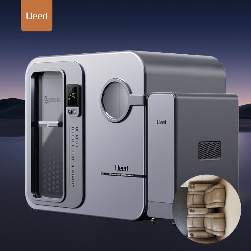 Ueerl U6 Titanium Gray 2.0 ATA Commercial Oxygen Chamber for Rehabilitation Centers