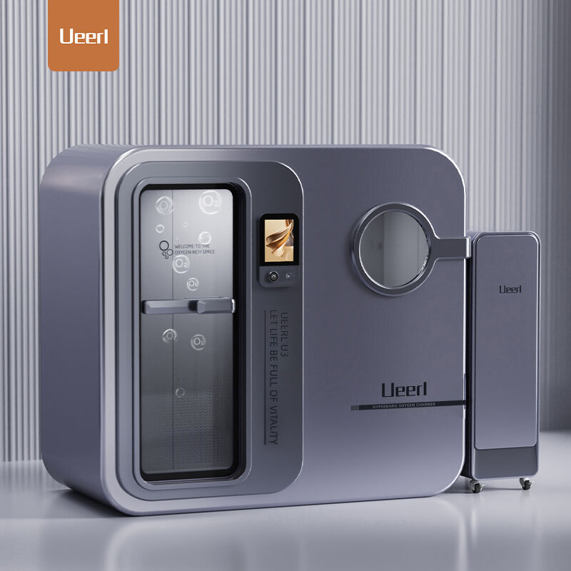 Ueerl U3 Titanium Gray 2.0 ATA Commercial Oxygen Chamber for Rehabilitation Centers