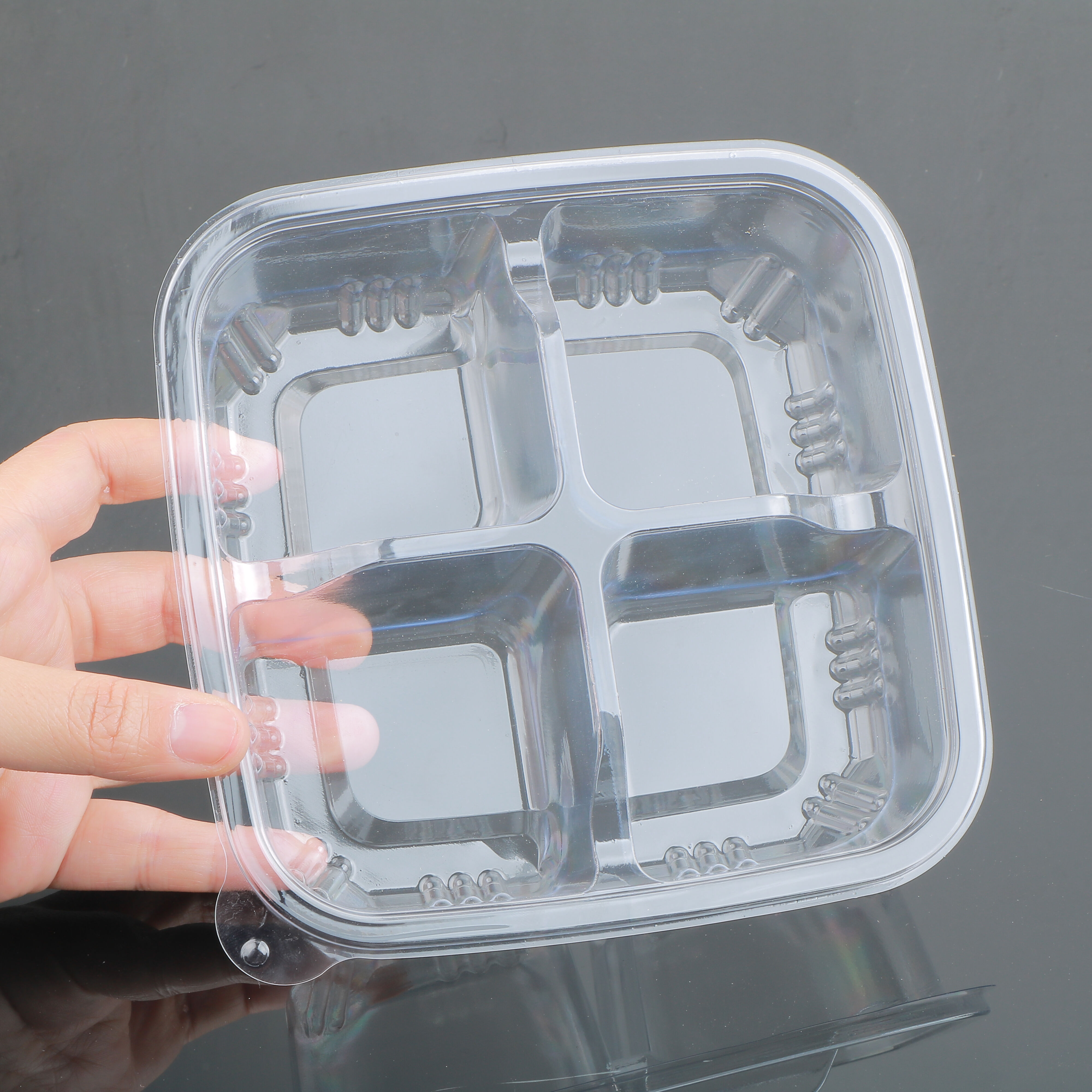 500mlPET 4-com container manufacture