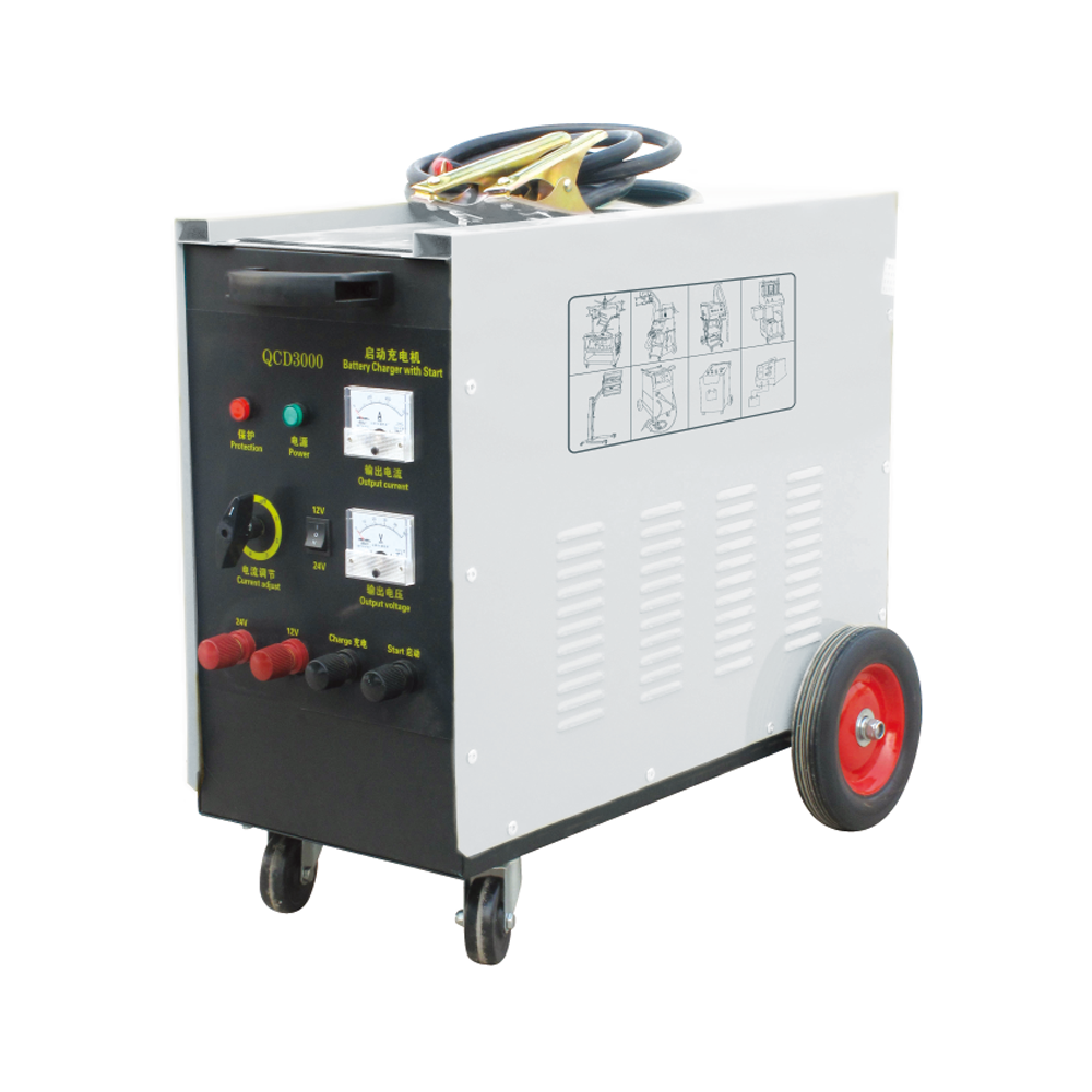 Assist in starting the charger QCD3000