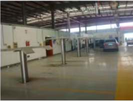 3.5 Ton X-Type In-Foor Single-Post Lift 4