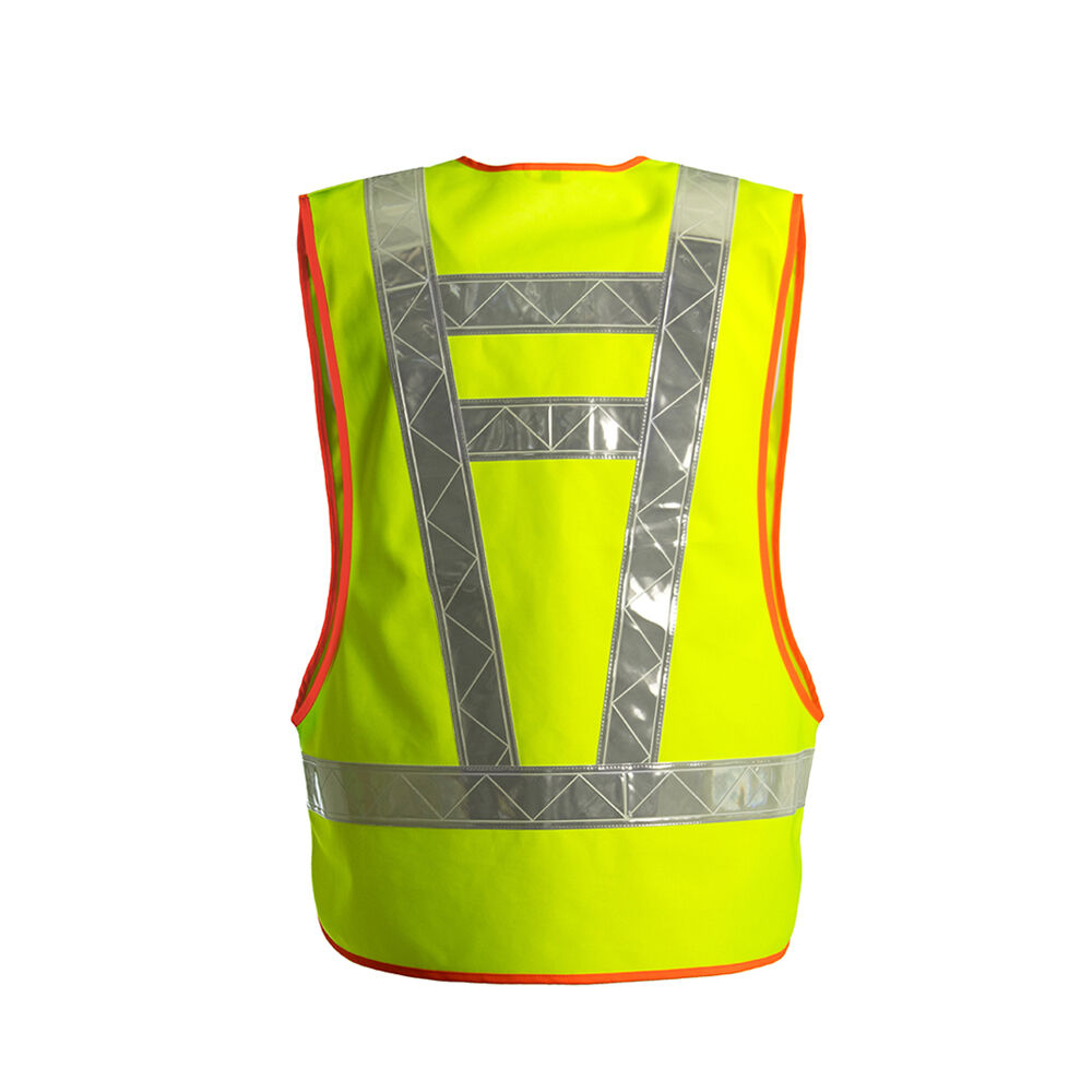 JIADE WorkPro-Serie leichte Sicherheitsweste in fluoreszierendem Gelb