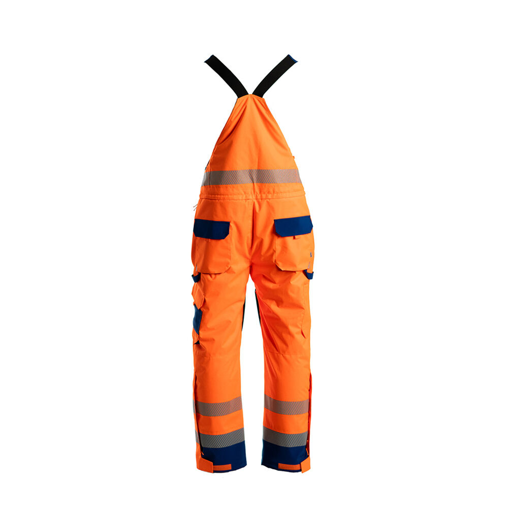 JIADE WorkPro-Serie Herren-Grafen-Warmanzug in fluoreszierendem Orange, Sicherheitsbekleidungsset mit hoher Reflexion