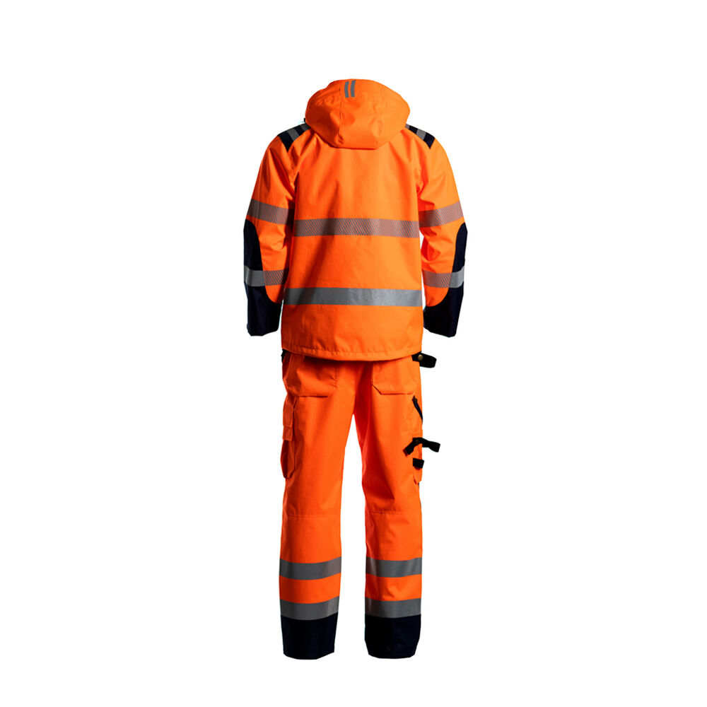 JIADE WorkPro-Serie Herren-Sicherheitsjacken mit hoher Sichtbarkeit aus Softshell-Material – wasserdichte, reflektierende Jacke