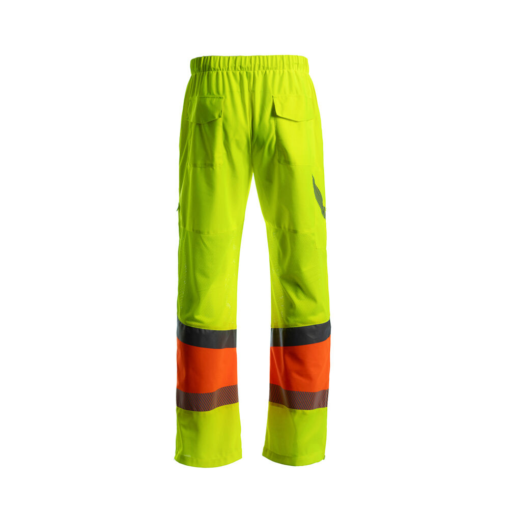 JIADE WorkPro-Serie Herren-Hochsichtbarkeits-Jacke aus Tricot-Mesh und -Hose für die Taille