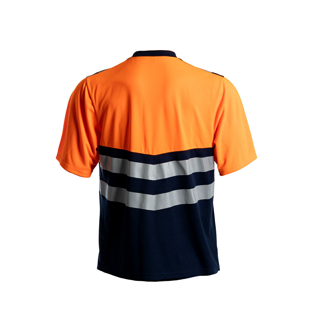 JIADE WorkPro-Serie Herren-Sicherheits-T-Shirt mit hoher Sichtbarkeit