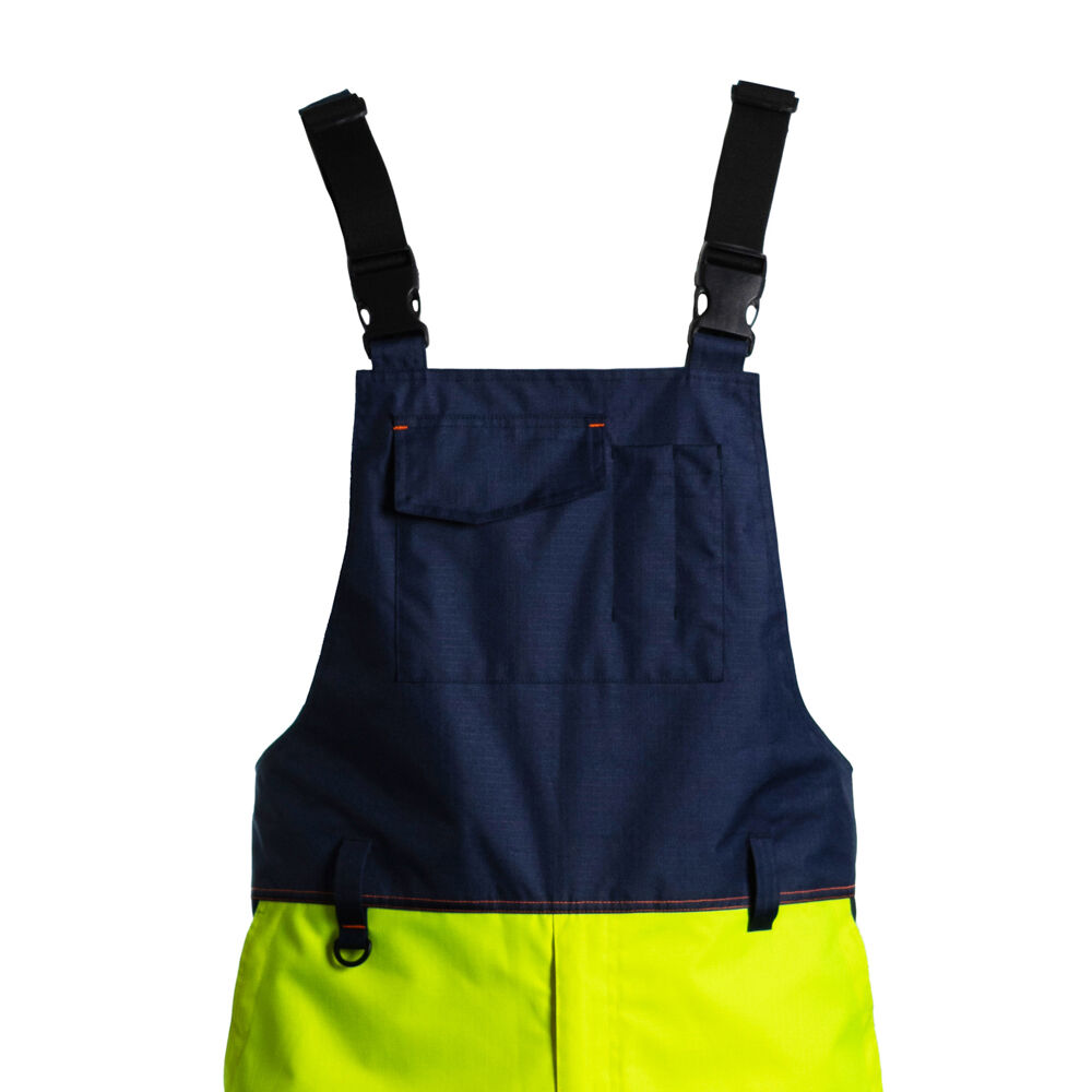JIADE WorkPro-Serie Herren-Overall mit photolumineszierender Funktion und hoher Sichtbarkeit mit Mehrfachtaschen und EN ISO 20471-Zertifizierung