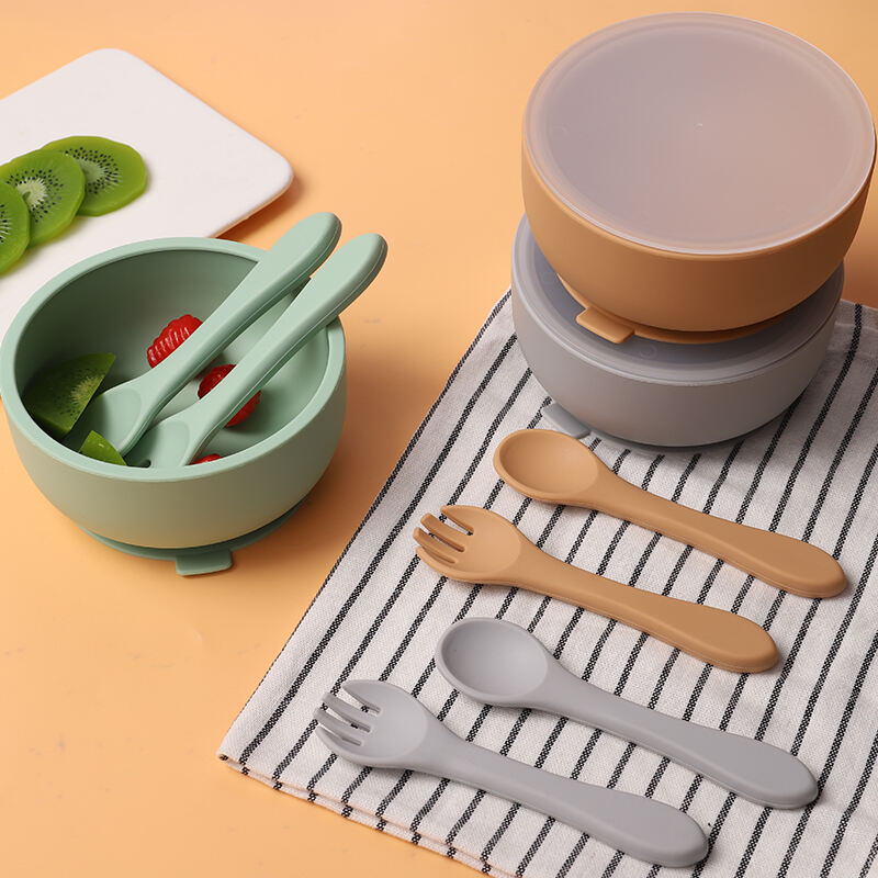 quare silicone est novum aurum vexillum ad infantem tableware