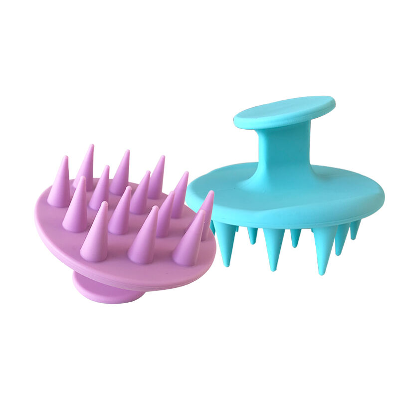 Silicone Scalp Massager Shampoo Brush