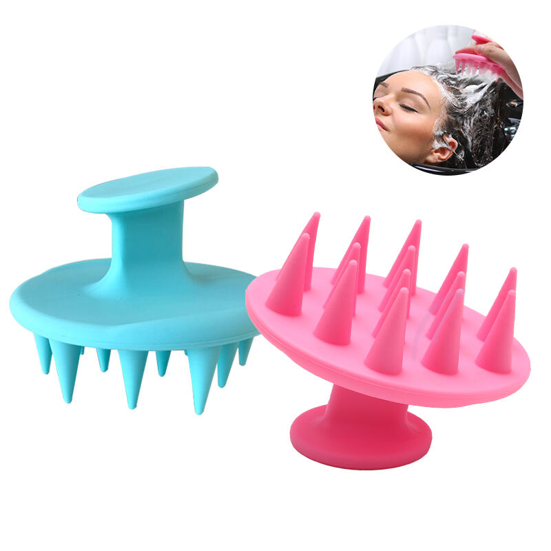 Silicone Scalp Massager Shampoo Brush