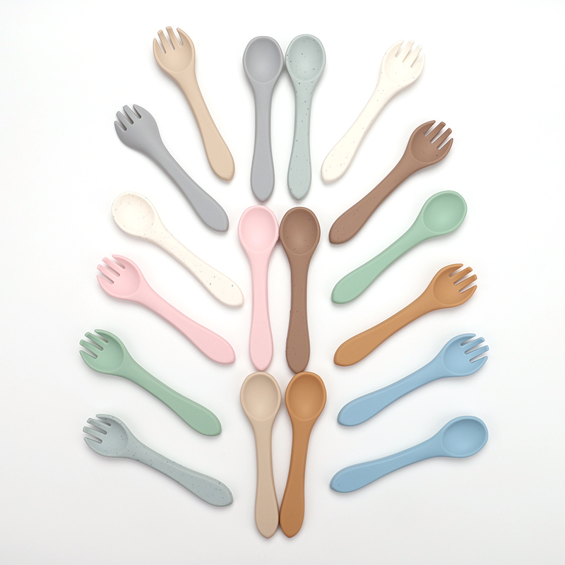 Silicone Spoon and Fork