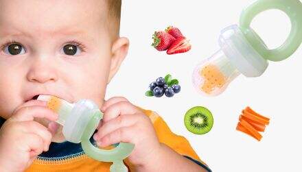 Silicone Baby Fruit Feeder