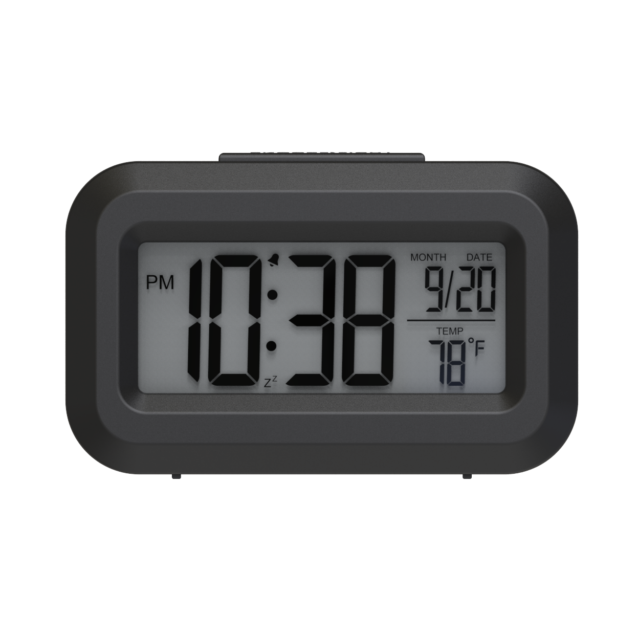 Novi pametni stolni sat Digitalni alarmni sat s unutarnjim termometrom