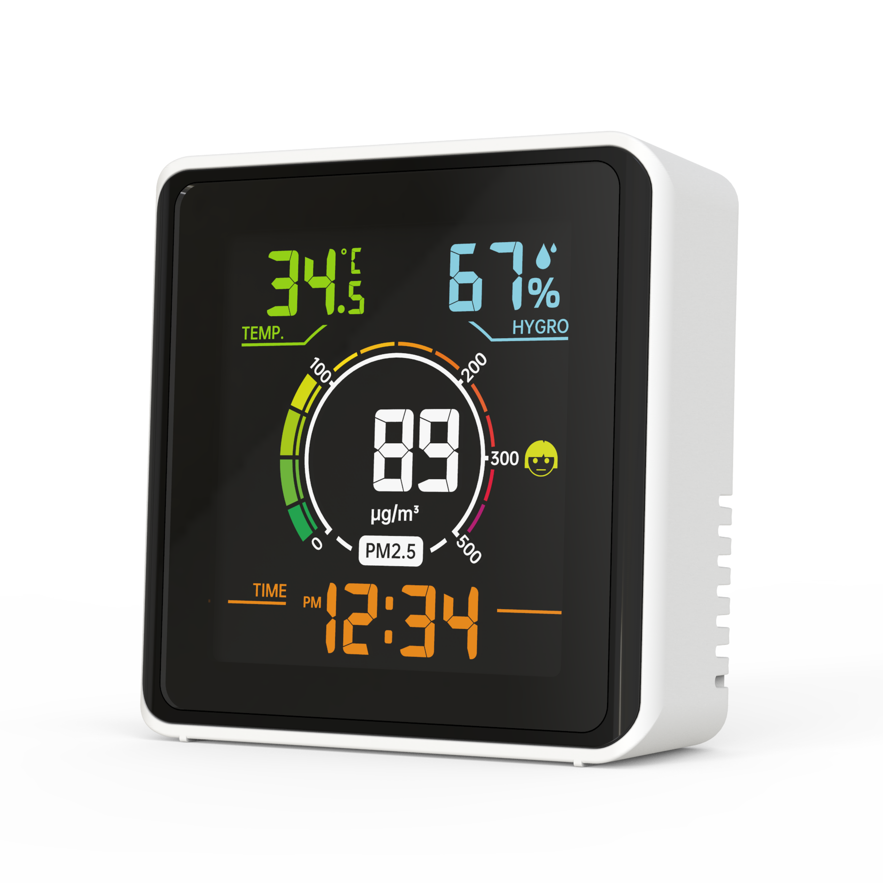 Novi dizajn pročišćavača zraka PM 2.5 detektor plina Wifi monitor kvalitete zraka PM2.5 senzori