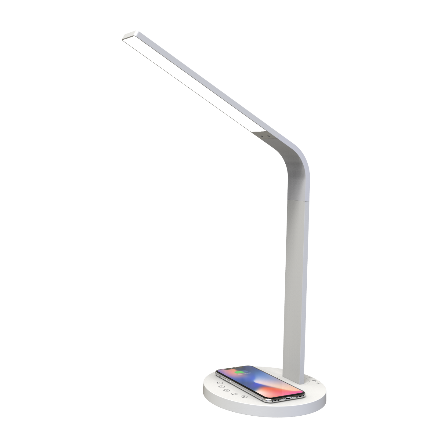 LED sklopne tipke za dodir stolna lampa brza 5W / 10W bežični punjač USB punjačka luka