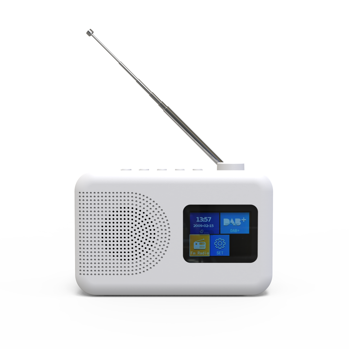 Novi dolazak DAB + FM Radio 2.4 inch Color TFT Display Fm Prenosni Radio Dom