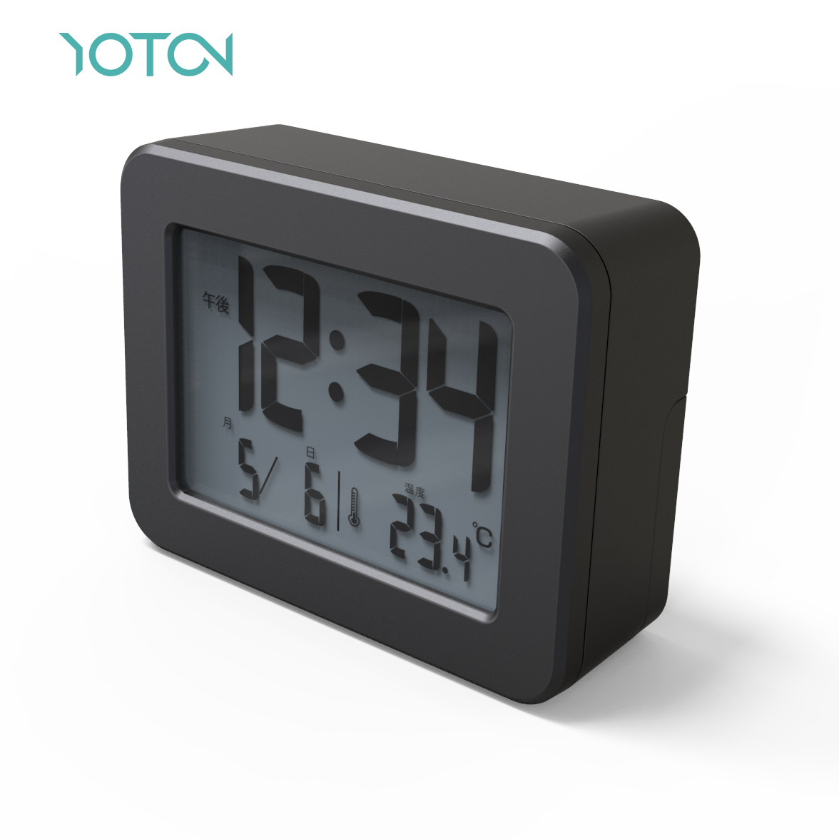 Sat sa temperaturom Multifunction Lcd Alarm Rc Smart Table Digital & Analog-Digital Rc Time Sync Automatically And Manually