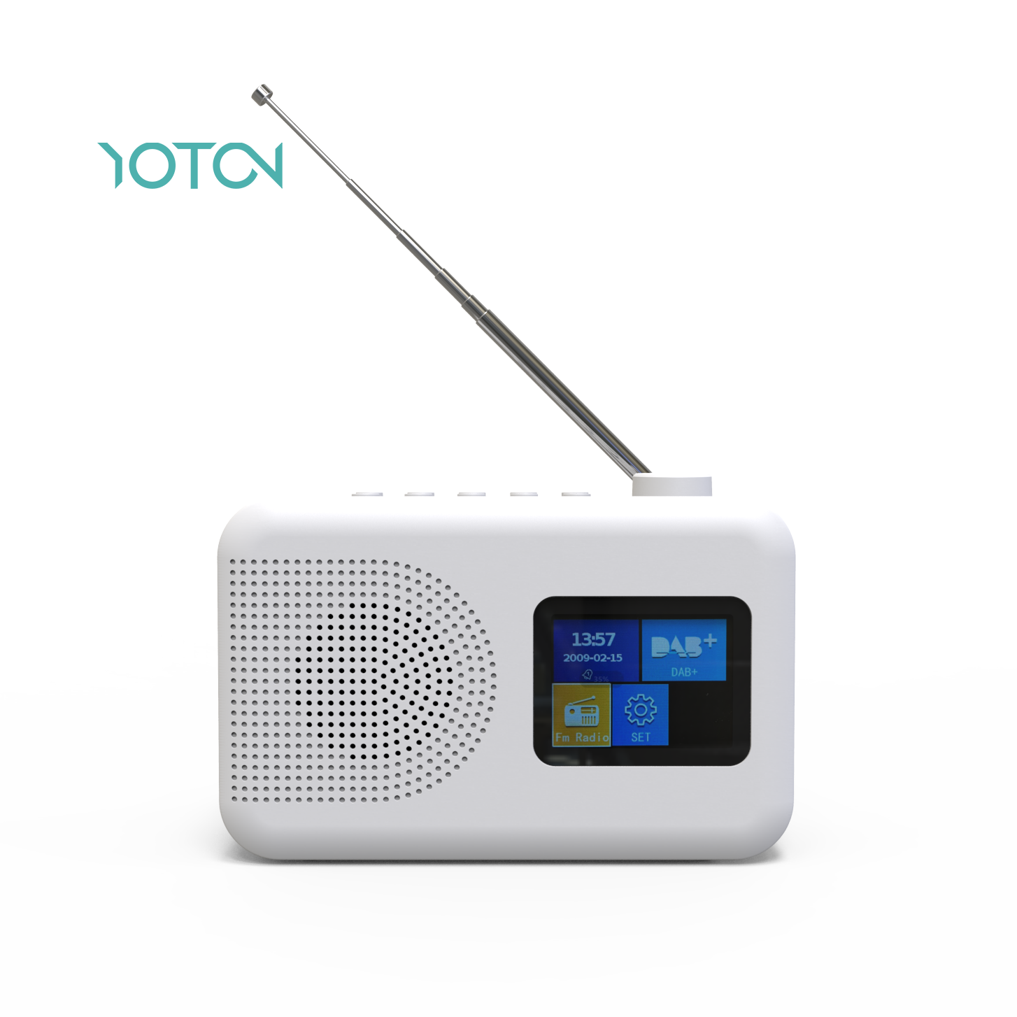 Novi dolazak DAB + FM Radio 2.4 inch Color TFT Display Fm Prenosni Radio Dom