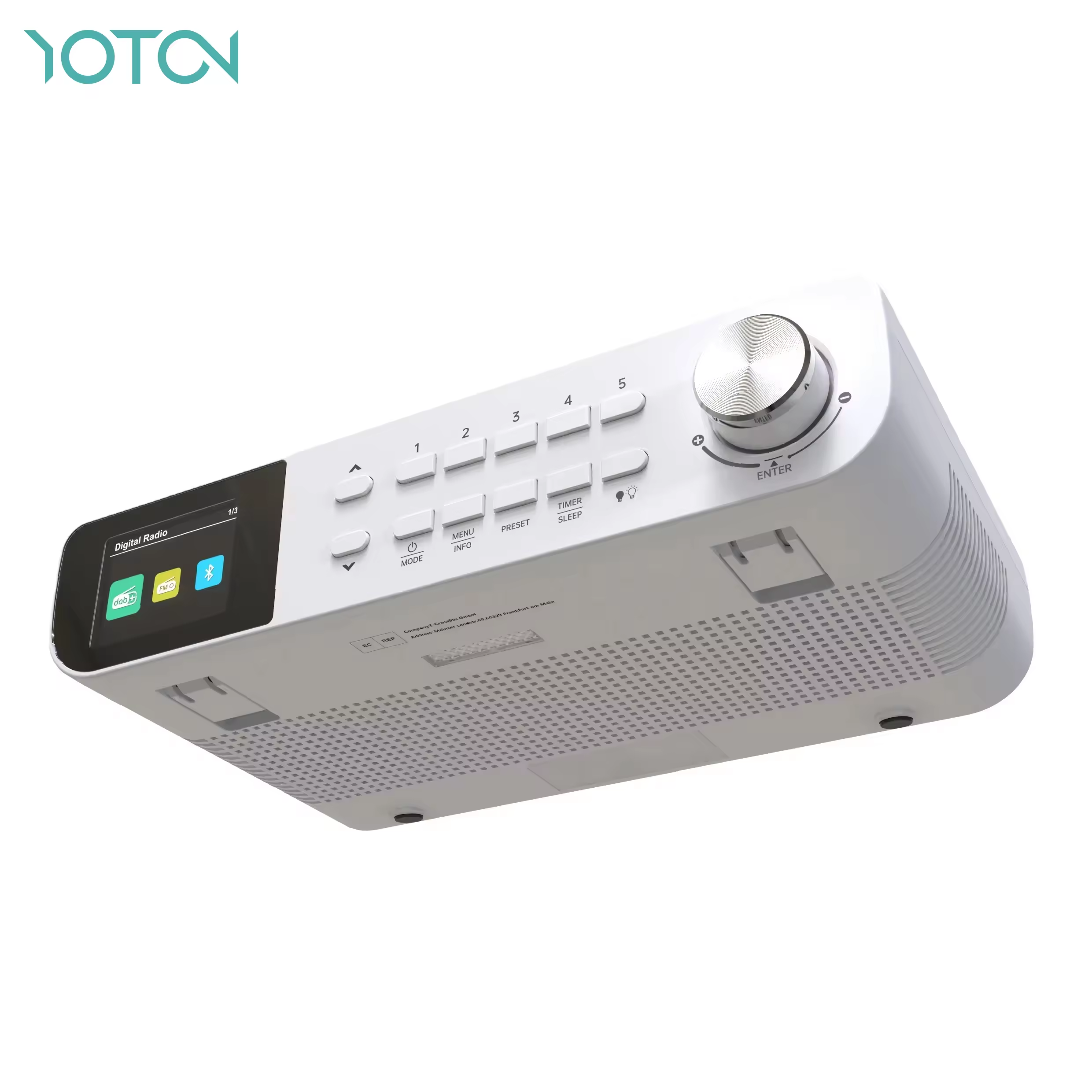 Yoton Radio Bluetooths TFT Display Hot Sale Kabinet Kuća Kuhinja Ce Bijeli Yoshino FM Radio Bluetooth Tecno Camon 18 Premier