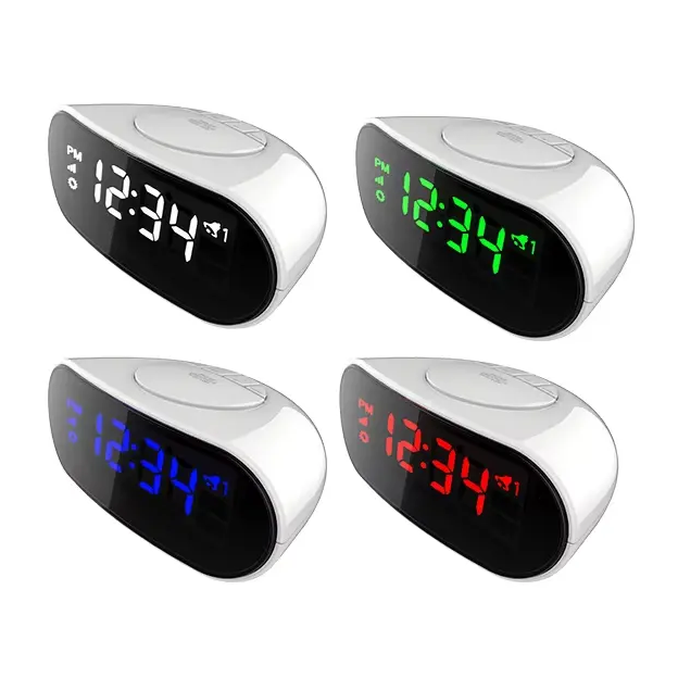 Jednostavan rad Jednostavan alarm s glasnim bipom s zaspanjem Svjetli veliki crveni brojčanik LED digitalni alarmni sat