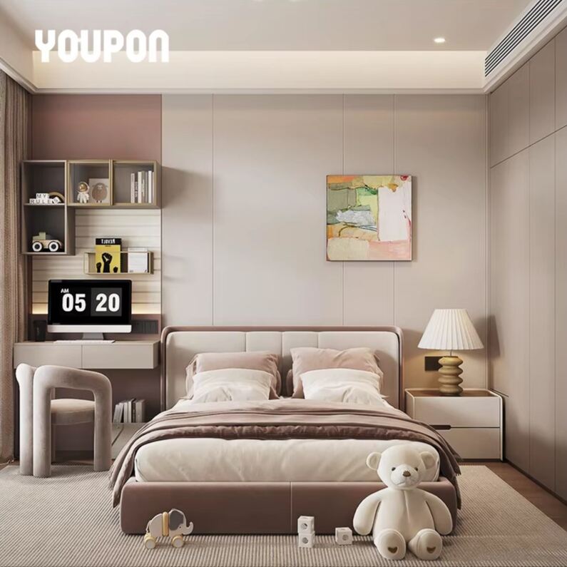 Fresh Designs Flame Retardant Wall Track Shelf Modern Wall Mount Shelves for Bedroom