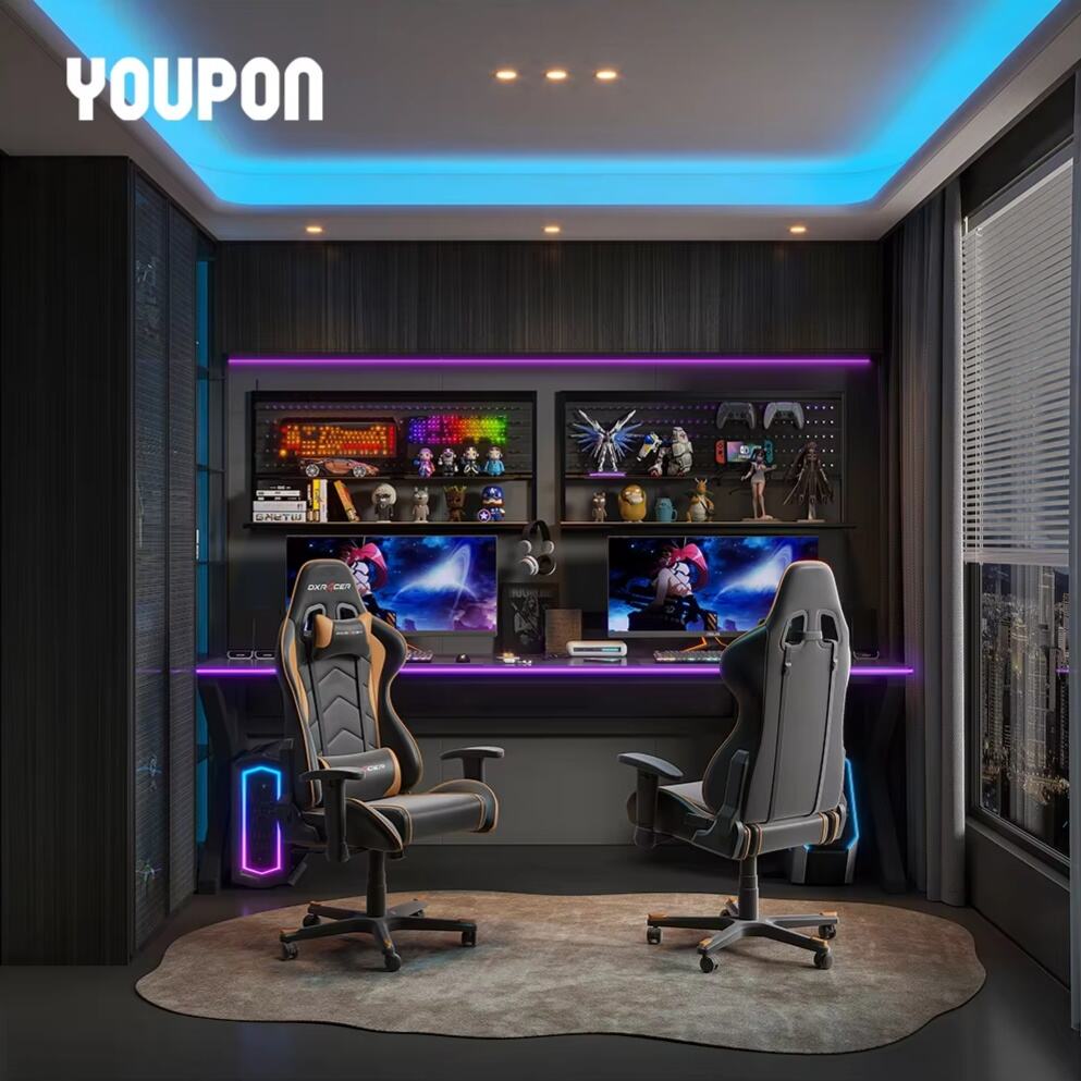 Factory Directly Sale Display Racks Aluminium Alloy Indoor Wall Mounted Shelf for Esports Room